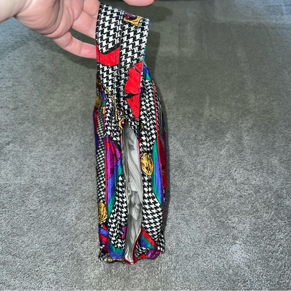 VTG Christian Dior Logo Cosmetic Case Travel Carry All Toiletry Makeup Bag Tote - Picture 5 of 12